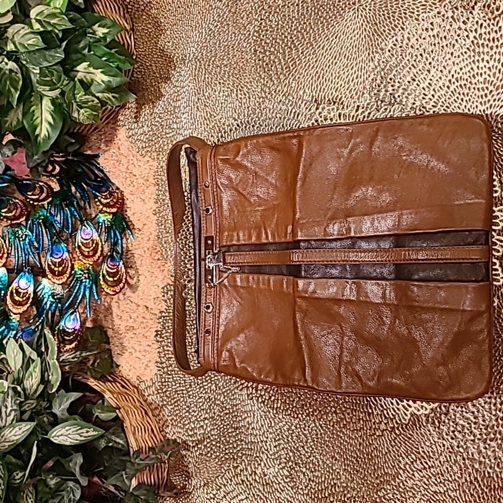 Marc By Marc Jacobs Oversized Leather Clutch/Tote Bag